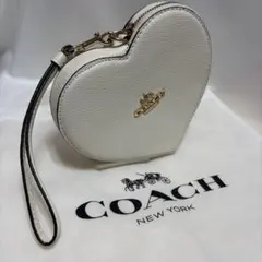 コーチ　COACH　リストレットポーチ　ハート