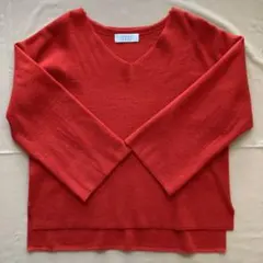 ローリーズファーム　Vネックニットプルオーバー