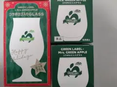 GREEN LABEL × Mrs. GREEN APPLE コラボグラス