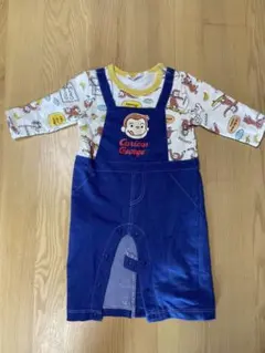 おさるのジョージ　ロンパース サイズ80