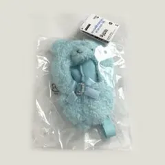 ちびぐるみ専用 きらきらくまさんおくるみショルダー 水色 ぬい服