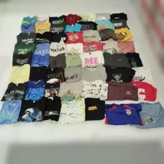 A16 アメリカ古着　ブランドミックス　Tシャツ　56着セット　まとめ売り