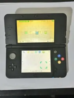 【通電確認】new ニンテンドー 3DS 黒 ブラック 本体 動作未確認