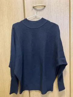 ドルマン　ニットセーター黒