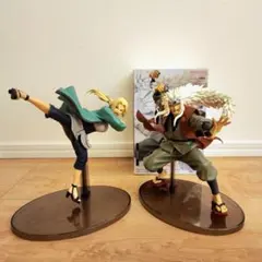 ナルト　造形忍界大戦　自来也　綱手　フィギュア NARUTO ナルト 造形忍界大戦 フィギュア 綱手＆ナルト＆リー