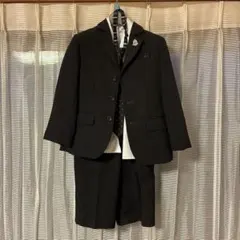 anyFAM 子供用スーツセット 120cm ネクタイ、チーフ付き