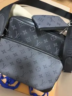 Louis Vuitton グレー モノグラム 3点セット トリオメッセンジャー 