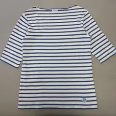 オーシバル　ボートネックハーフスリーブ 五分袖