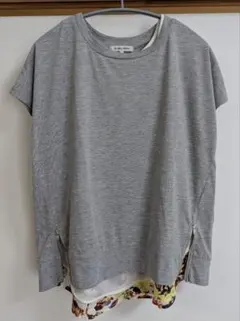 【GLOBAL WORK】半袖Tシャツ・タンクトップセット　グレー