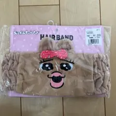 おぱんちゅうさぎ ヘアバンド ブラウンのサムネイル