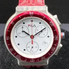 希少 電池交換済 フィラ FILA クロノグラフ タキメーター 腕時計 メンズのサムネイル