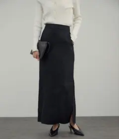 美品✨salon adam et rope' リネンドンゴロススカートのサムネイル