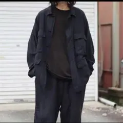 25SS COMOLI コモリ フェードブラックB.D.Uジャケット