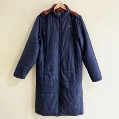 NEW BALANCE ニューバランス フード付きベンチコート ネイビー