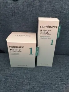 numbuzin 1番　パントテン酸セラム&クリーム