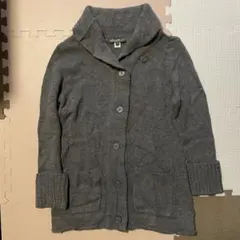タグ付き新品 Eddie Bauer グレー カーディガン SP