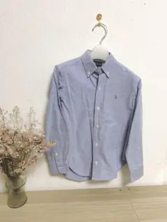 Ralph Lauren ラルフローレン シャツ 青 フォーマル 入学式