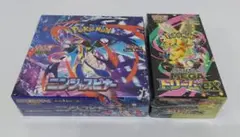 ポケモンカードメガドリームexニンジャスピナー各1BOX新品未開封シュリンク付き