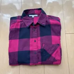 ユニクロ　チェックシャツ