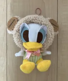 ディズニー ドナルド ぬいぐるみ ボールチェーン付き