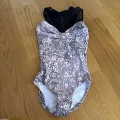 ♡スティナ♡バレエ レオタード レース ブラック×ピンク(S)のサムネイル