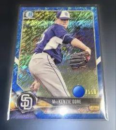 Mackenzie Gore 159枚限定　2018 Bowman Chrome