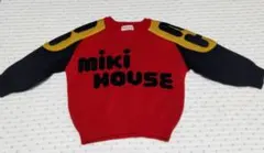 ミキハウス　 ニット　セーター レトロ　レア　希少　90cm