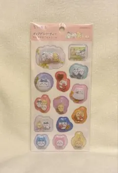 ちいかわ☆ハチワレ☆うさぎ☆ポップデコパーティー☆わたあめカプセルシール