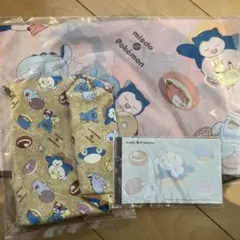 ミスド　ポケモン 福袋　エコバッグ　ポーチ　メモ　グッズ　３点　未開封　未使用
