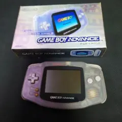 ゲームボーイアドバンス ミルキーブルー