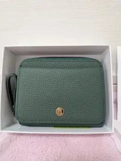BARCOS グリーン 二つ折り財布