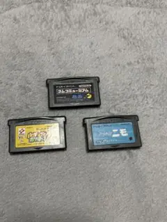 ゲームボーイアドバンス ソフト 3本セット動作確認済み