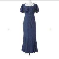 リリアンカラット　マーメイドワンピース　ブルー