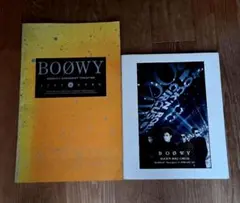 BOOWY 1987年 ツアーパンフ 超大型B1ポスター版 - メルカリ