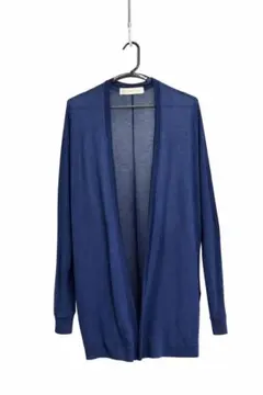 【定価8000円❗️】As know as ネイビー 長袖カーディガン