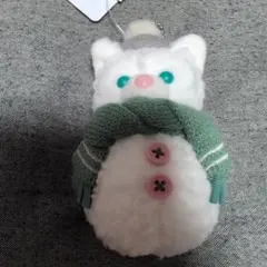 ジェラトーニ　ぬいぐるみチャーム　シークレットオブスノーウィーデイ　雪だるま