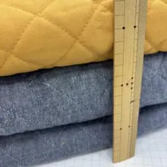 キルティング生地 マスタード