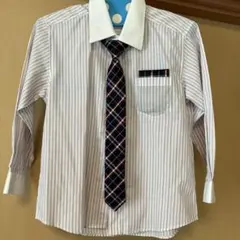 キッズフォーマル　シャツ　ネクタイ付き　110