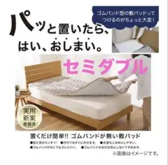 【12/16迄 限定価格】Nウォーム 敷きパッド セミダブル ニトリ