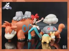 ろ*こ様 ポケモンスケールワールド ドンメル、バクーダ、コータス、アスナ