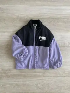 キッズアウター　120㎝　裏起毛　パープル