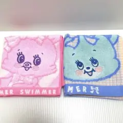 【新品】SWIMMER ミニハンカチ ハンドタオル 2枚セットのサムネイル