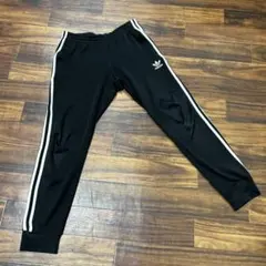 adidas ジャージ パンツ ブラック　メンズ