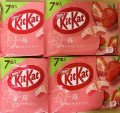 ネスレ キットカット 苺 7枚入 ×4袋のサムネイル
