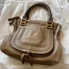値下げ！Chloé ベージュ マーシーハンドバッグのサムネイル