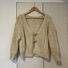 Crisp ニット 厚手カーディガン