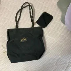 キタムラ　黒のナイロントートバッグ