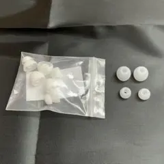 交換用イヤーピース ホワイト&透明5サイズセットのサムネイル