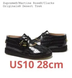 靴 supreme martinrose clarks black Supreme Martine Rose Clarks Originals Desert Trek (FW24) - $248