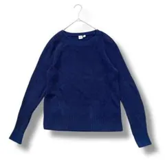 GAP セーター Mサイズ　コットン100% ネイビー ギャップ　紺色　長袖